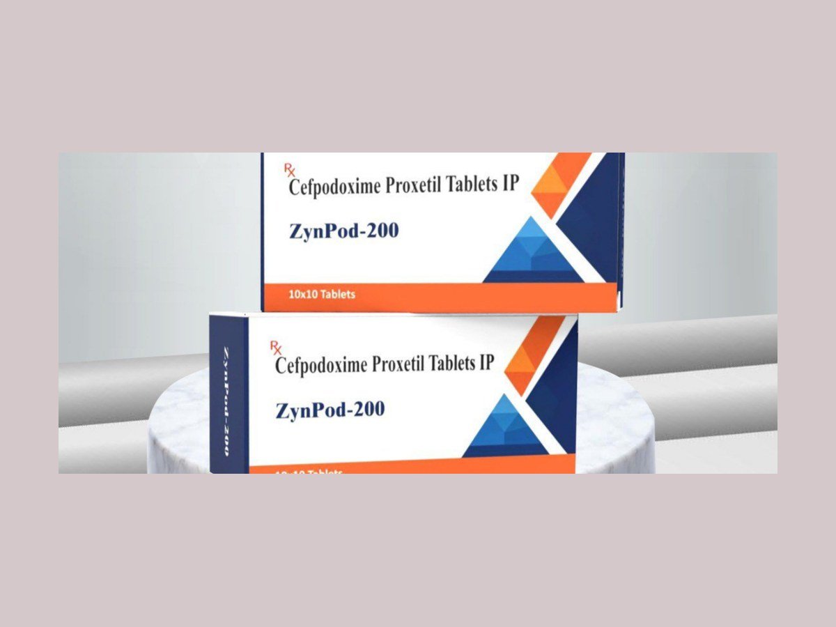 ZynPod-200 — Cefpodoxime Proxetil equivalent to Anhydrous Cefpodoxime 200 mg pack